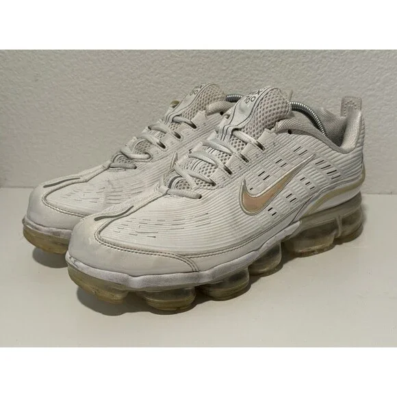 Nike Mens Air VaporMax 360 Sz 12 Triple White Reflect Silver CK9671-100 2020 - Picture 2 of 14